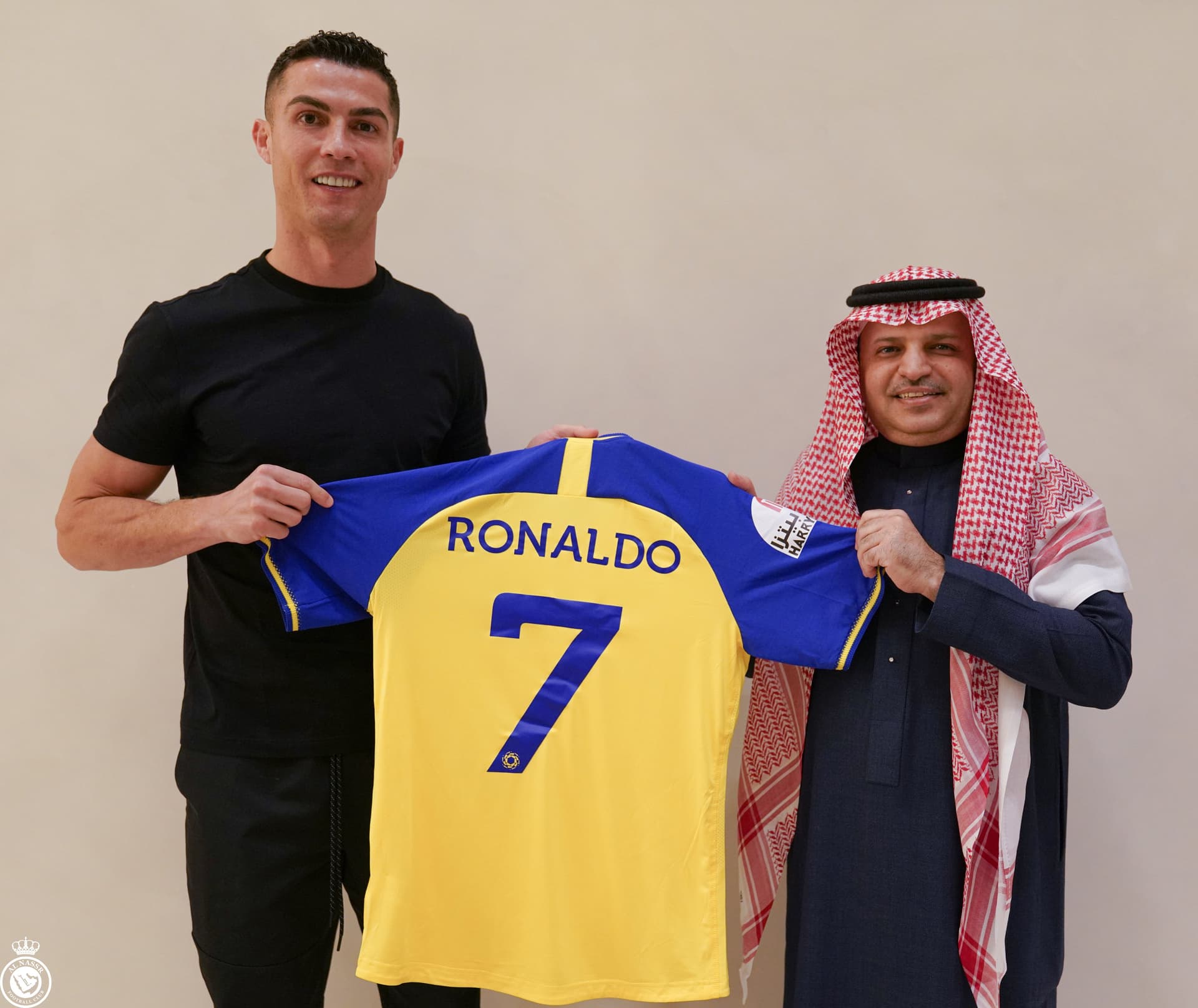النصر يضم كريستيانو رونالدو حتى 2025