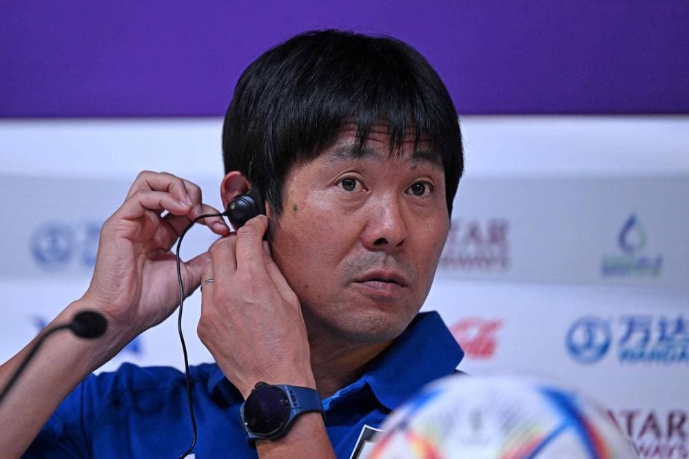 مورياسو في المؤتمر الصحافي.