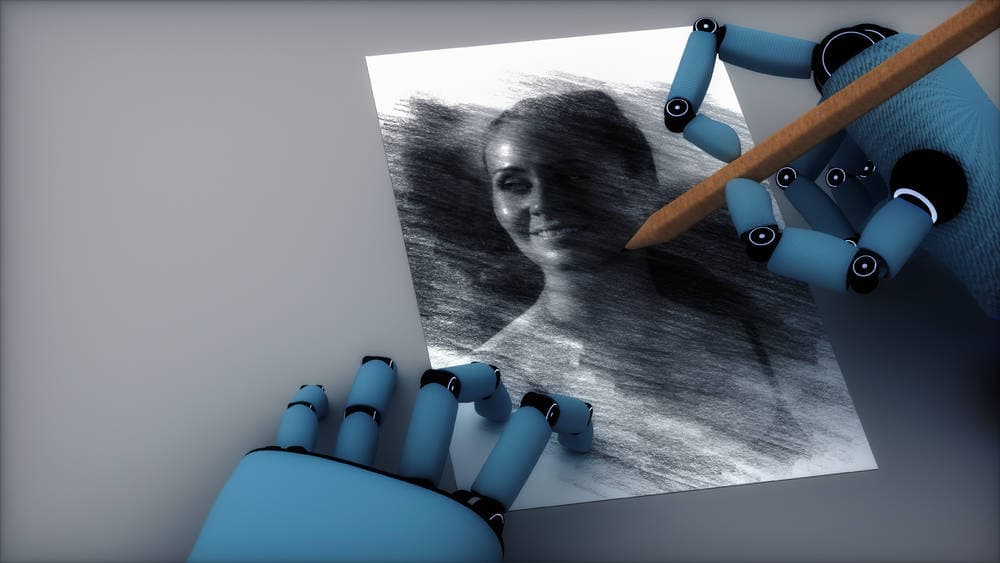 الفن والذكاء الاصطناعي يصطدمان بنزاع قانوني تاريخي