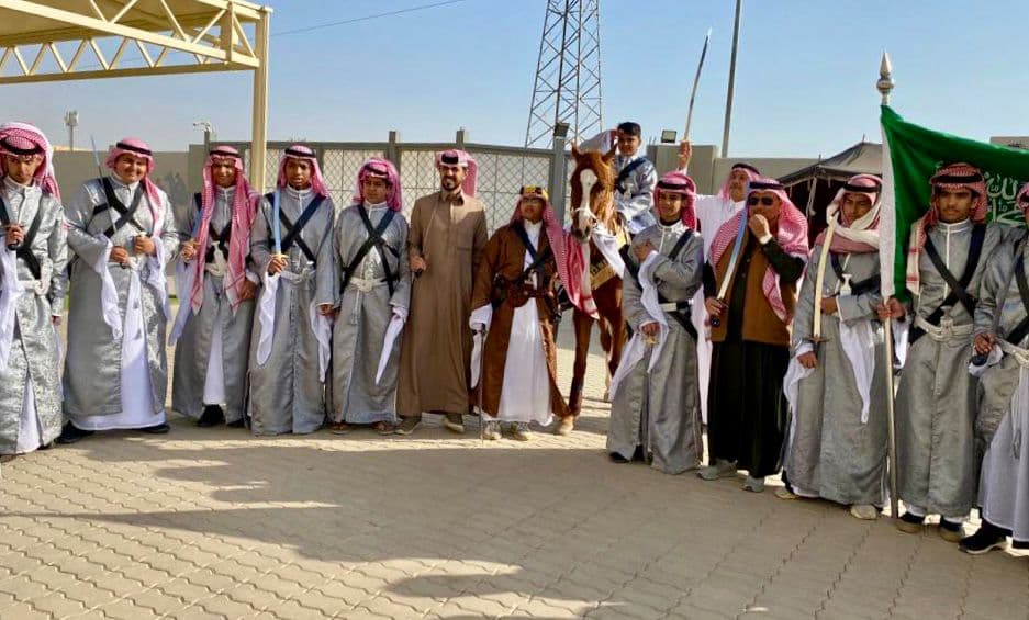 طلاب وطالبات الرياض يقدمون أجمل العروض التراثية احتفاء بيوم التأسيس