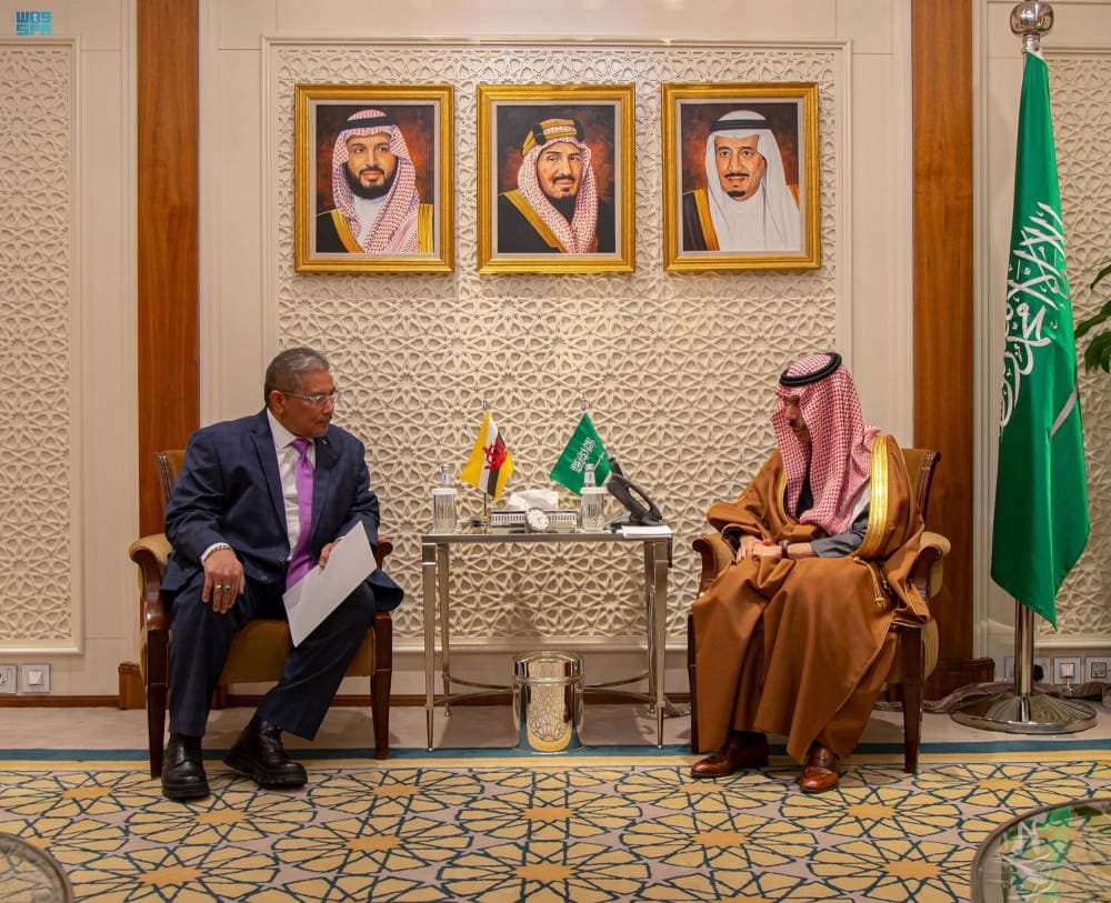 بحث فرص تعزيز التعاون بين السعودية وبروناي في ضوء رؤية 2030