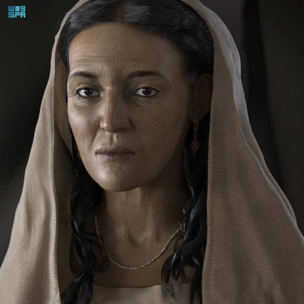 توفيت في القرن الأول قبل الميلاد ووضع جسدها في مقبرة.