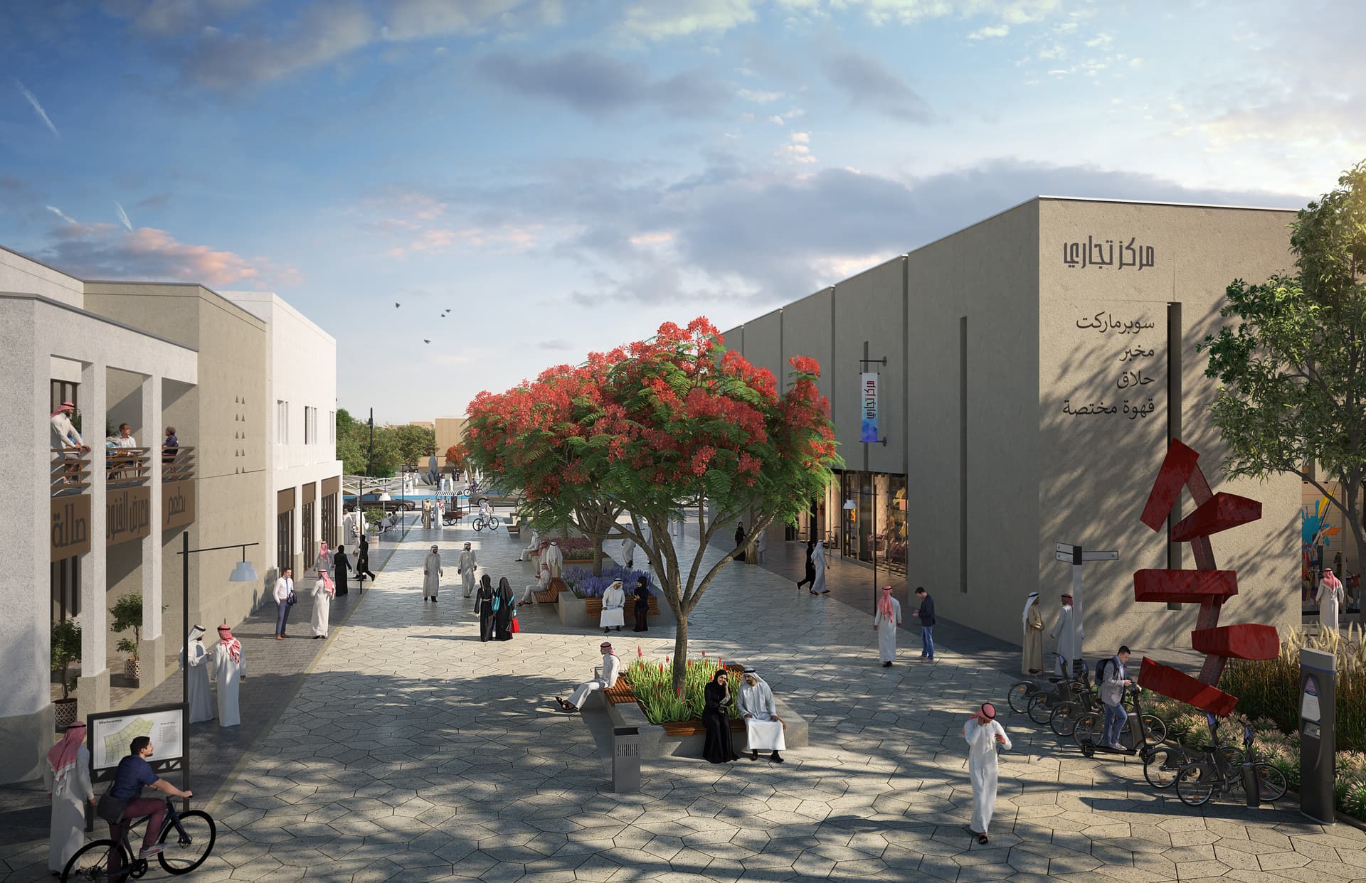 "روشن" تطلق "الفلوة" .. رابع مشاريعها المتكاملة في السعودية