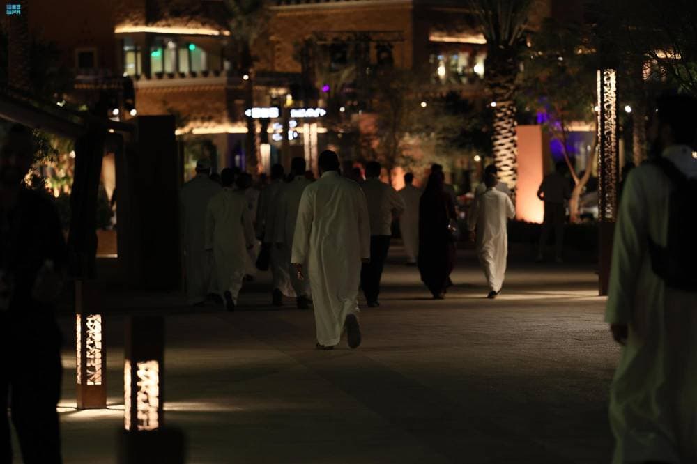 تعزز الفعاليات الدور الاجتماعي لبوابة الدرعية."واس"