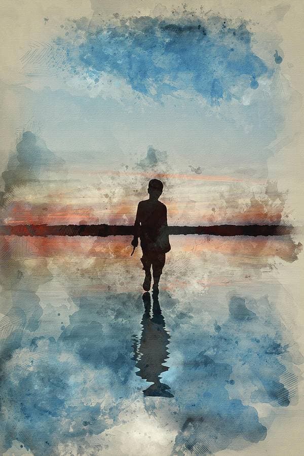 في حارة السماء تتكشف تدريجيا الطبيعة الشعرية لشخصية الرجل برأس الكلب.