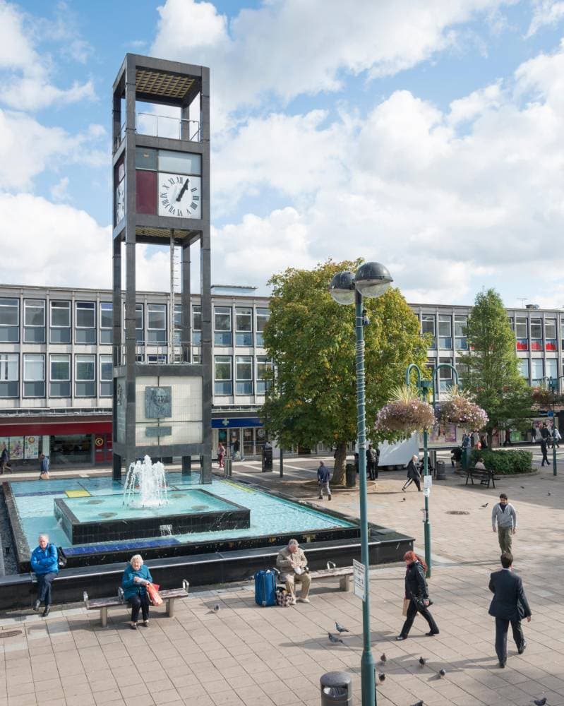 وسط مدينة ستيفنيج التي صنفت ضمن 20 مدينة إقليمية في المملكة المتحدة تتطلب مدخلات حكومية.