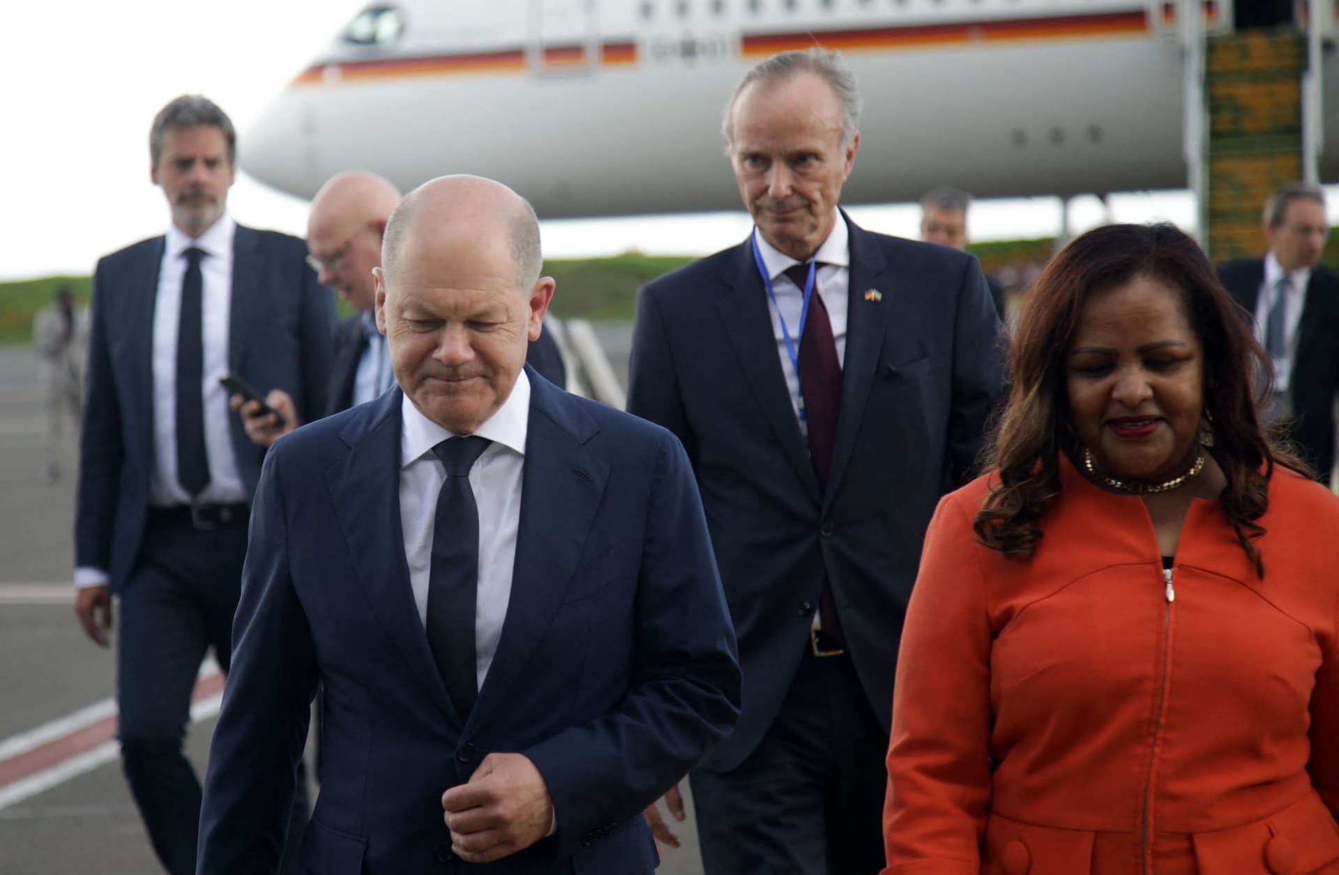 المستشار الألماني يؤيد ضم الاتحاد الإفريقي لمجموعة العشرين