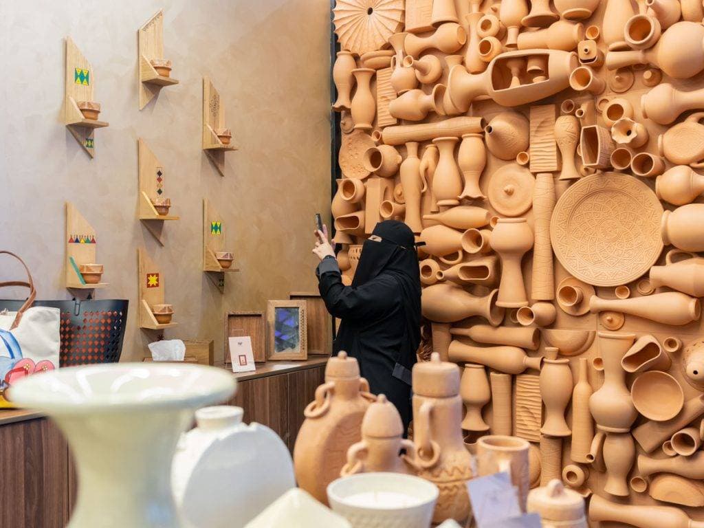 المهرجان سلط الضوء على العمل الإبداعي للحرفيين.