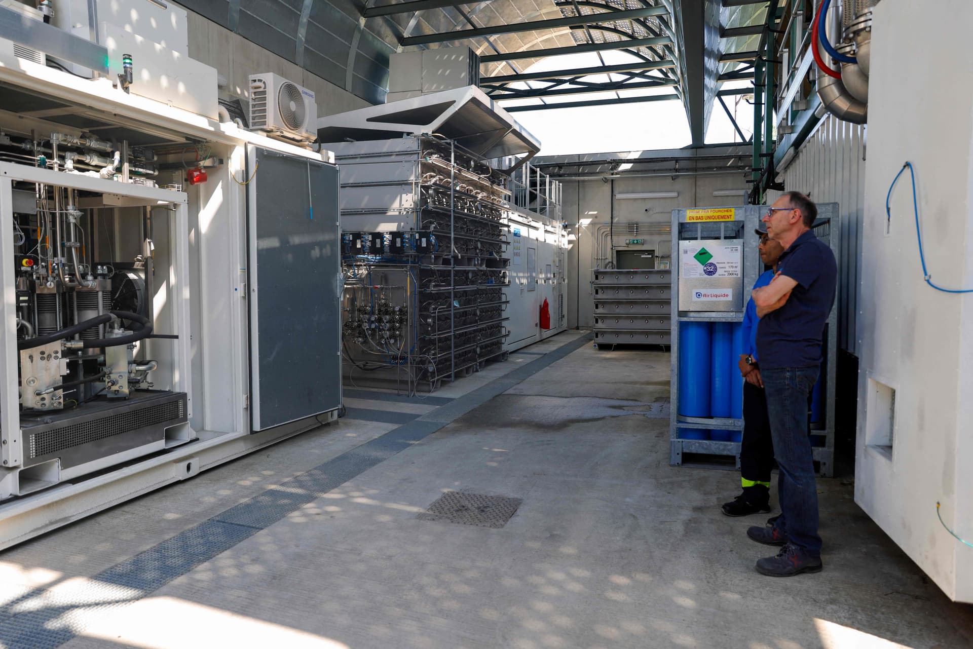 تدشين أكبر محطة أوروبية لإنتاج الهيدروجين وتوزيعه في باريس 