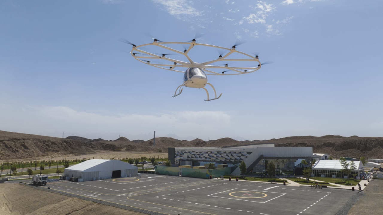 "نيوم" تعلن نجاح أولى تجارب التاكسي الجوي في السعودية