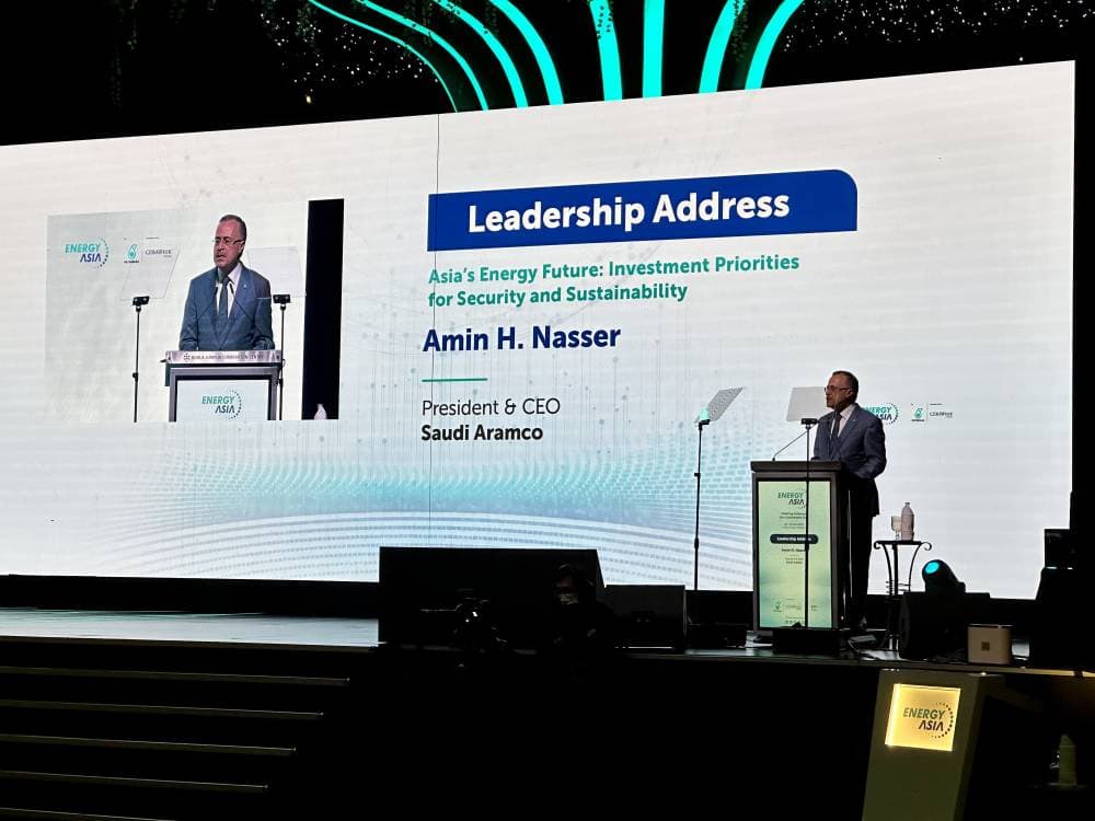 رئيس أرامكو: تحول العالم الكامل للطاقة المتجددة فكرة خيالية .. علينا القبول بالنموذج متعدد السرعات