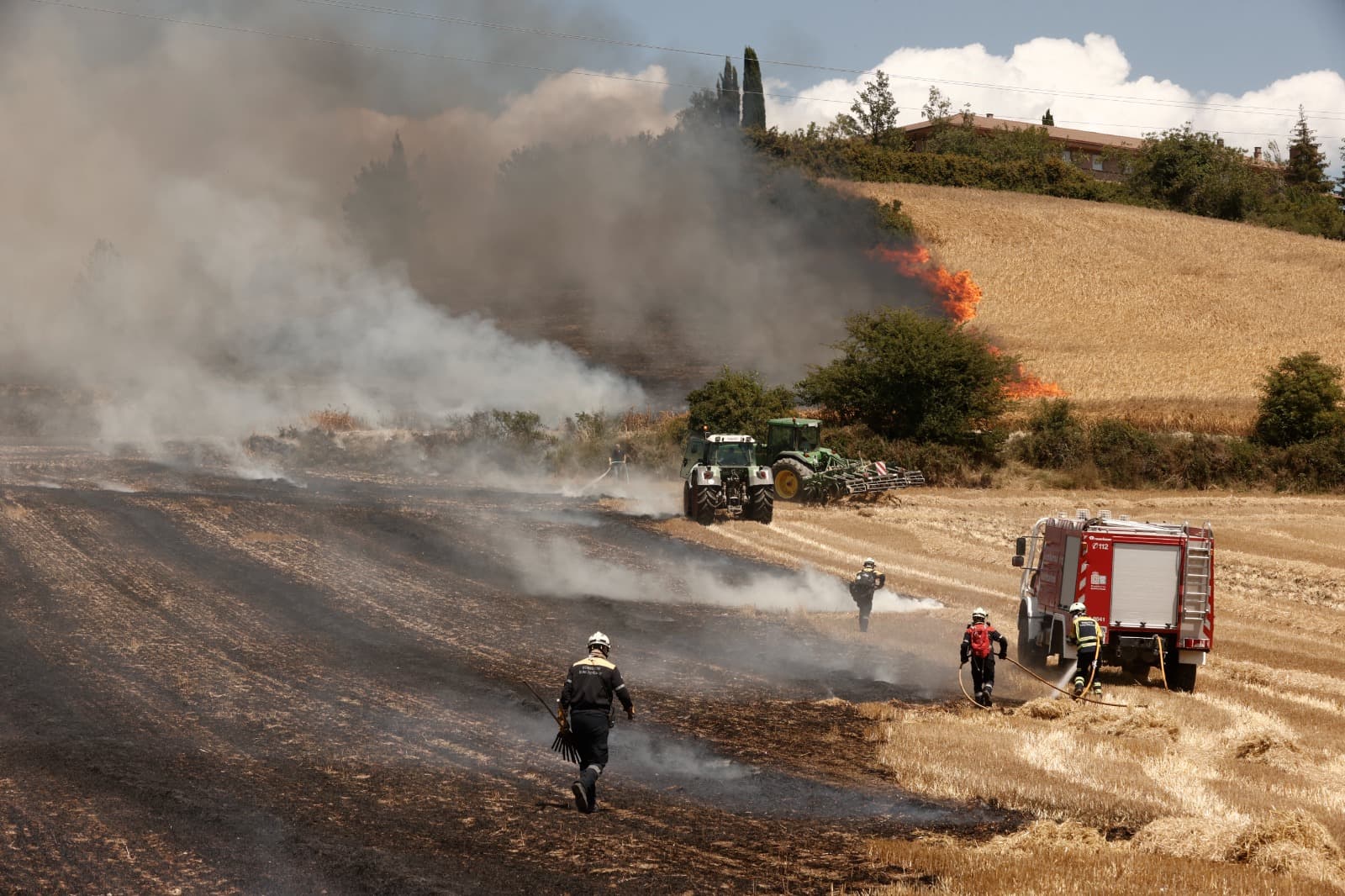 حرائق في إسبانيا