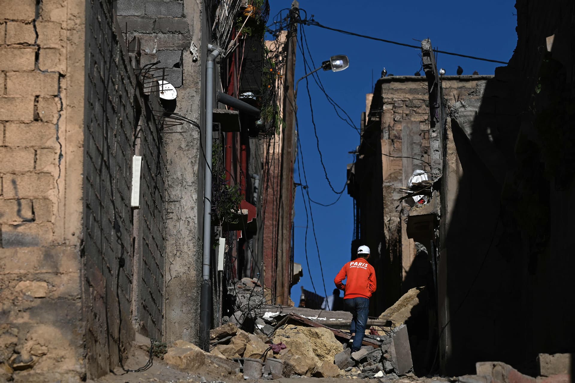 الحياة انتهت .. قرية مغربية دمرها الزلزال 