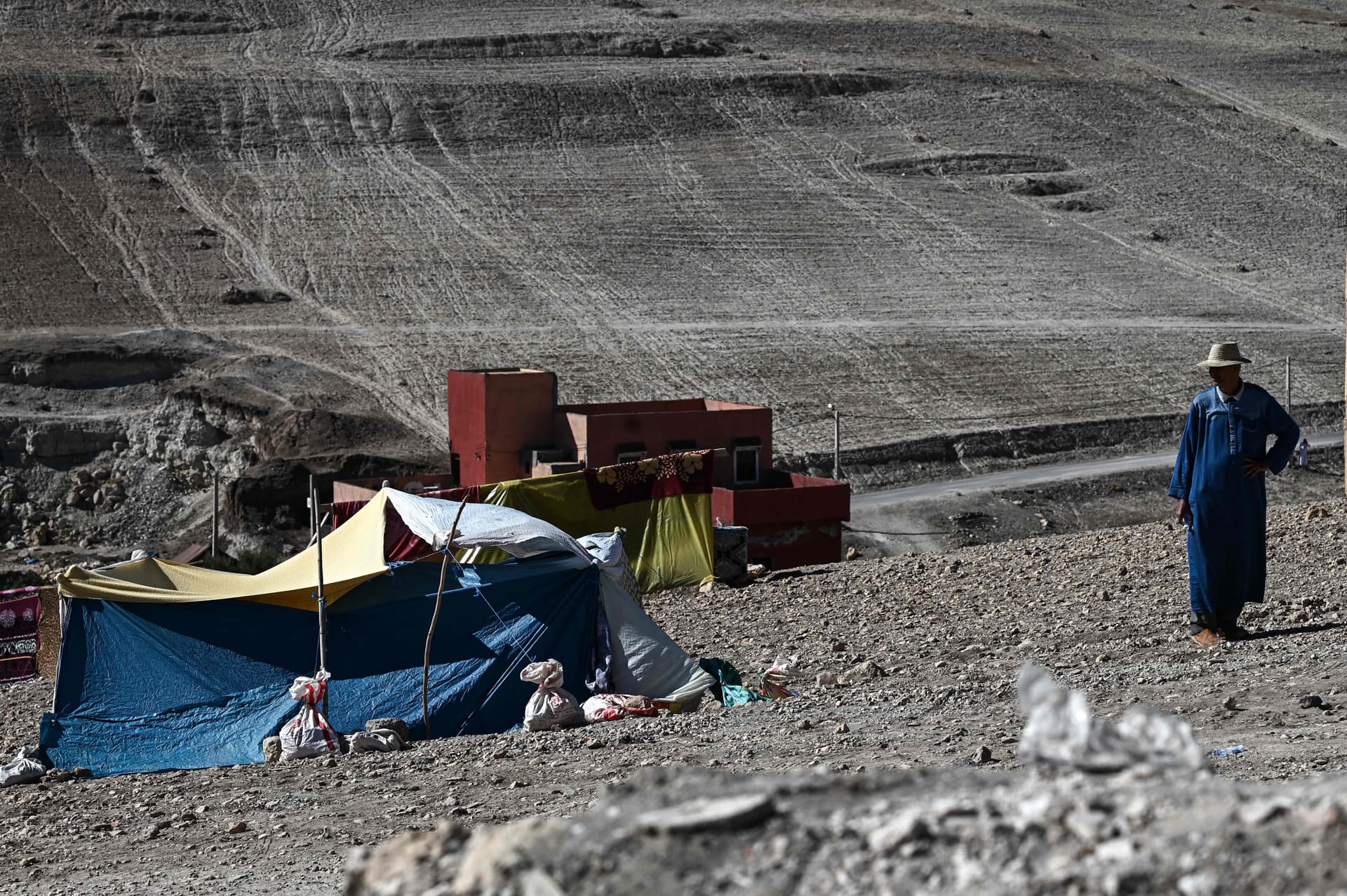 الحياة انتهت .. قرية مغربية دمرها الزلزال 