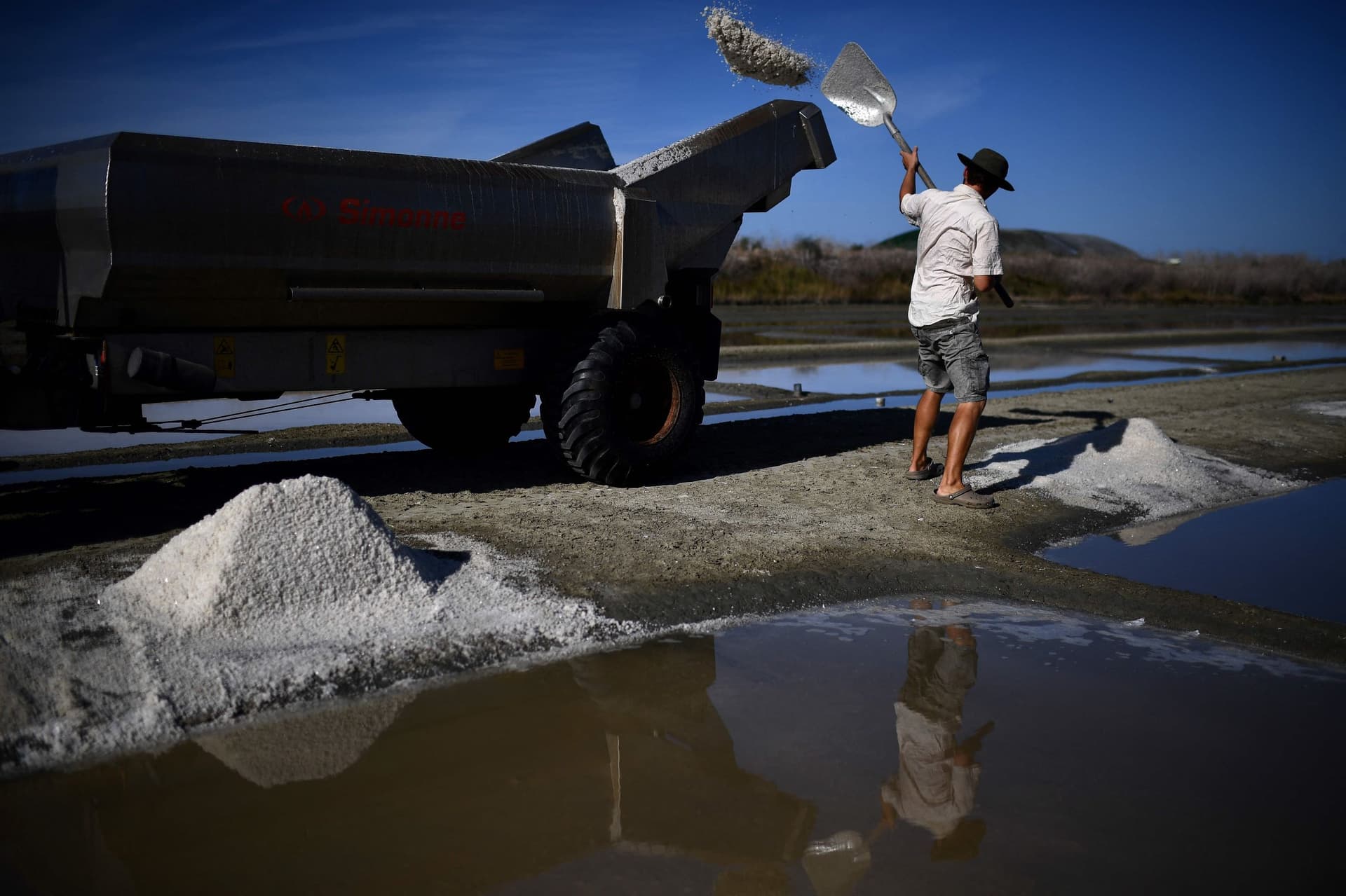 جمع الملح في فرنسا
