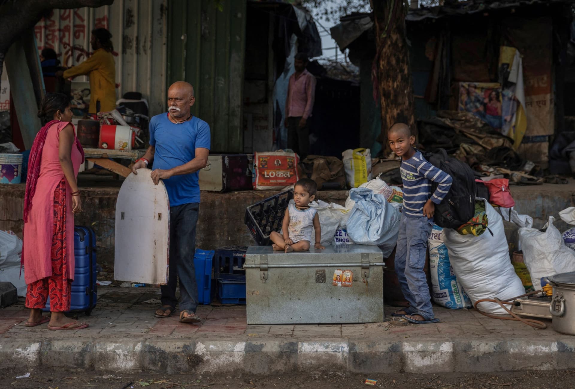 اختفاء كثير من عشوائيات دلهي قبل قمة مجموعة العشرين في الهند 