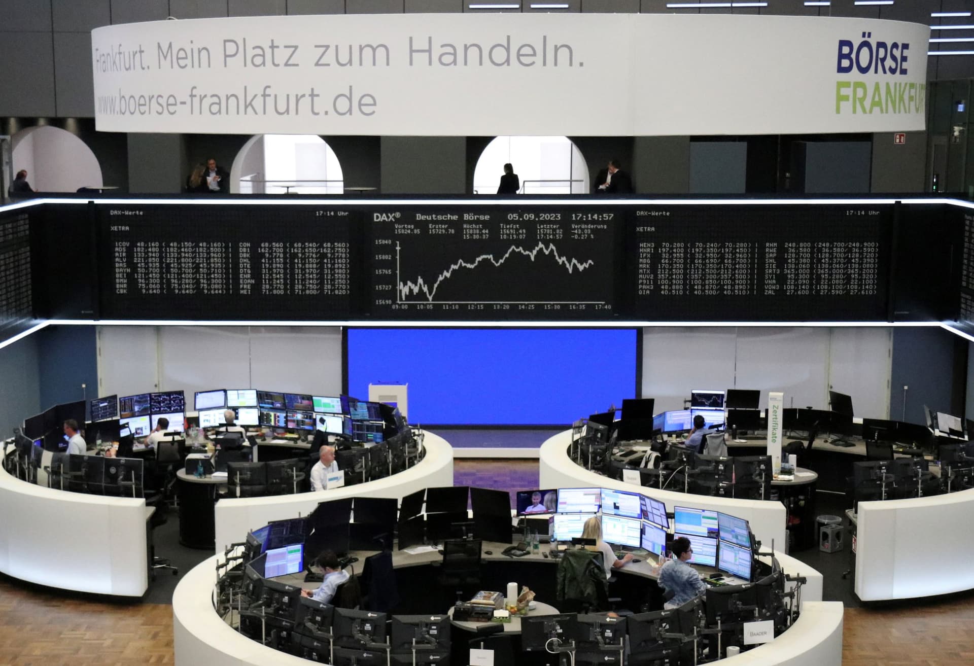 بيانات ضعيفة من الصين ومنطقة اليورو تدفع الأسهم الأوروبية للتراجع عند الإغلاق