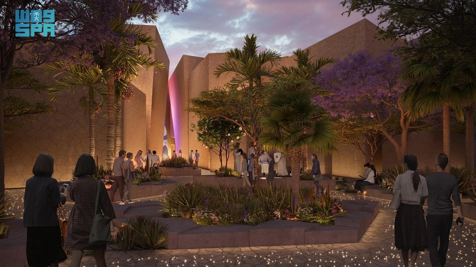 الكشف عن تصميم وشعار جناح السعودية المشارك في إكسبو 2025