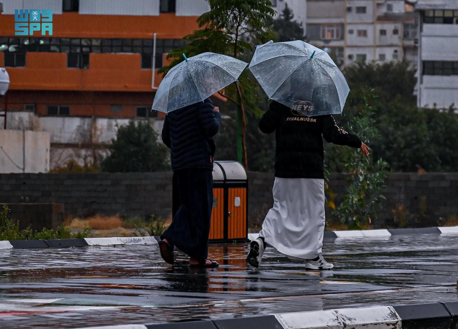 أمطار على منطقة الباحة
