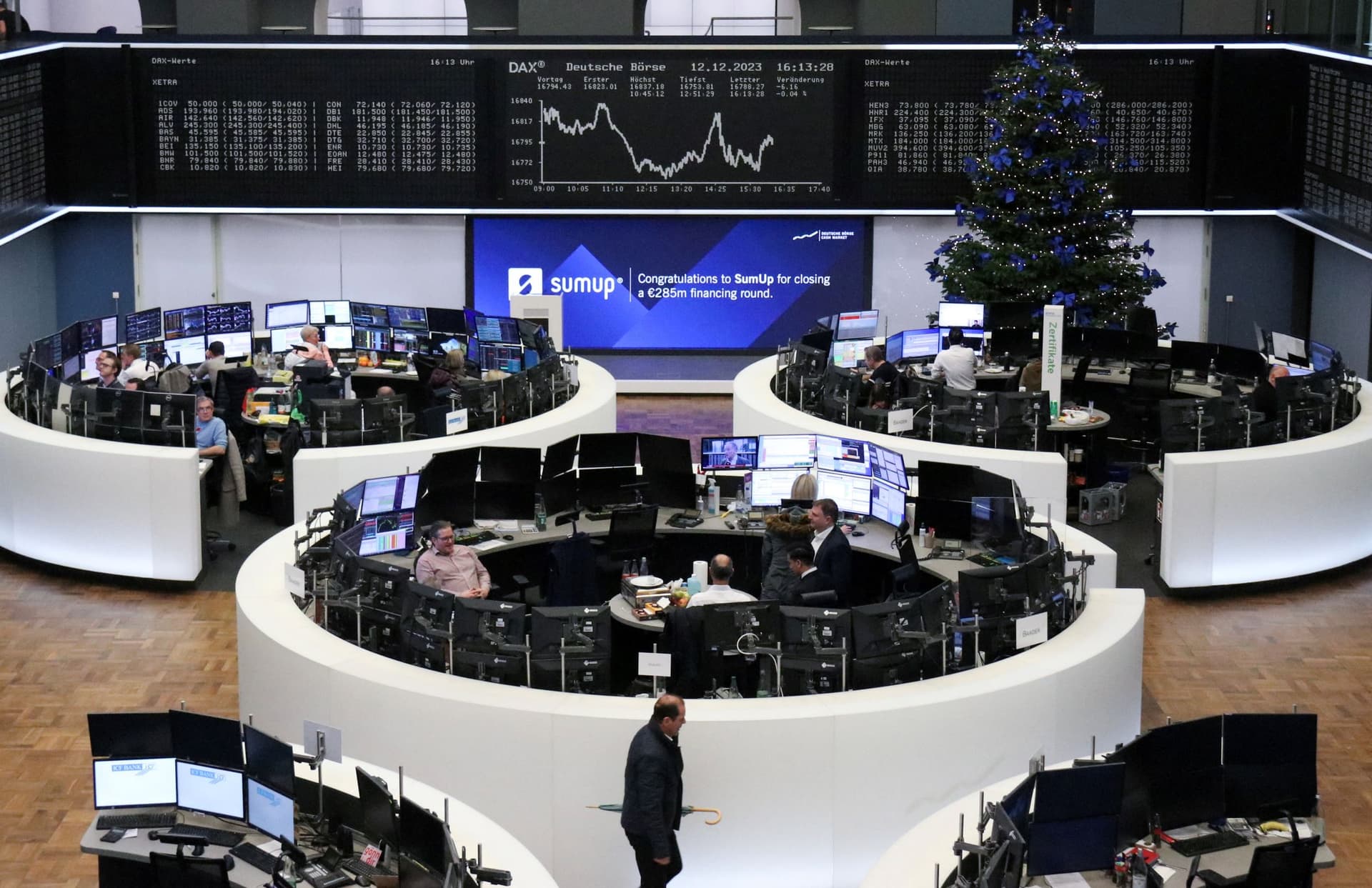 مستويات قياسية مرتفعة لأسهم فرنسا وألمانيا قبل تراجعها عند الإغلاق