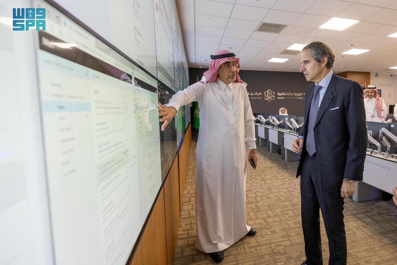 وزير الطاقة يلتقي مدير عام الوكالة الدولية للطاقة الذرية