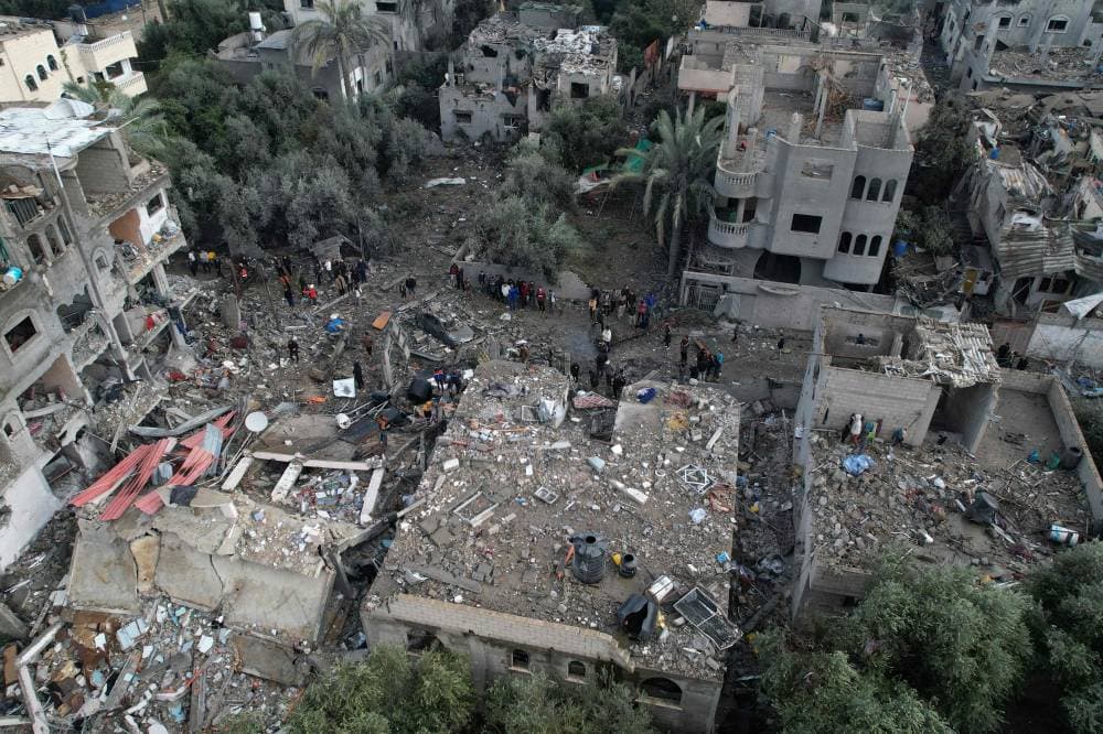 جانب من الدمار الذي خلفته إسرائيل في قطاع غزة. "الفرنسية"
