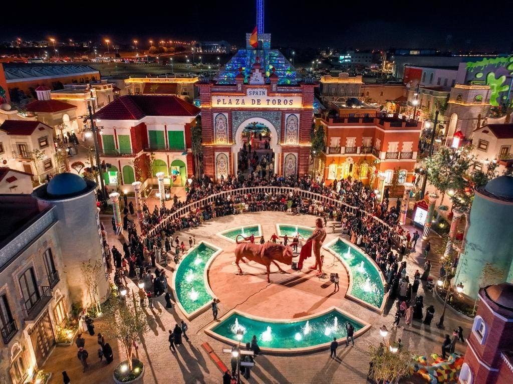 البوليفارد وورلد إحدى مناطق موسم الرياض. "واس"