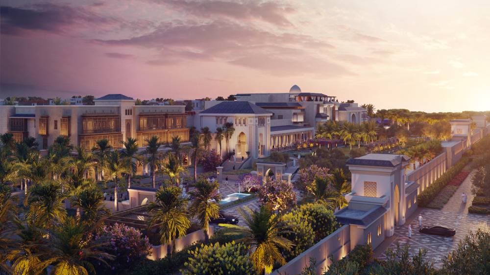 قصر الحمراء في قلب مدينة جدة، الذي بني في البداية مقرا لإقامة الملك فيصل بن عبد العزيز آل سعود.