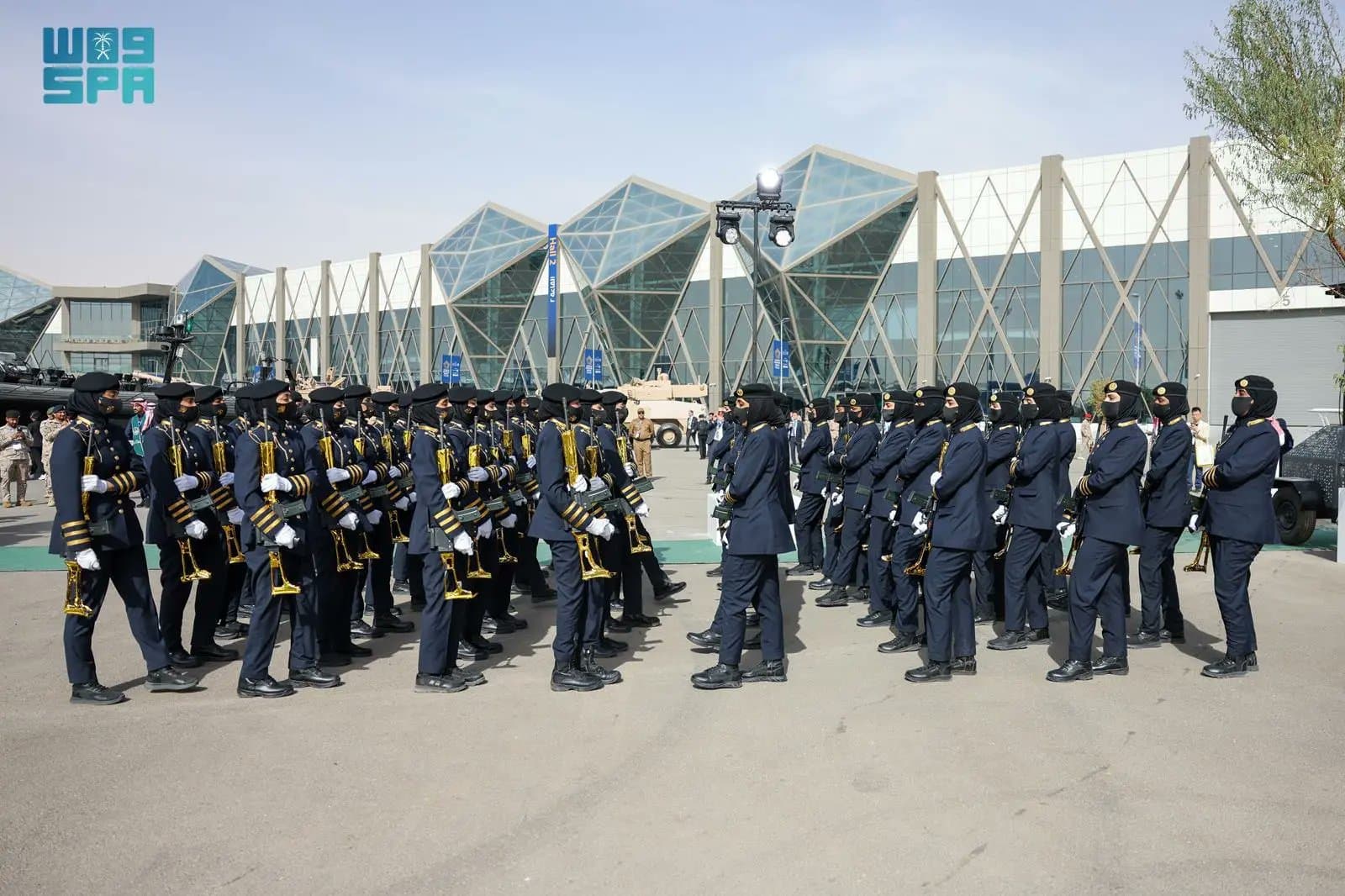 المعهد النسائي بالأمن العام يستعرض "الفصيل الصامت" في معرض الدفاع العالمي 2024