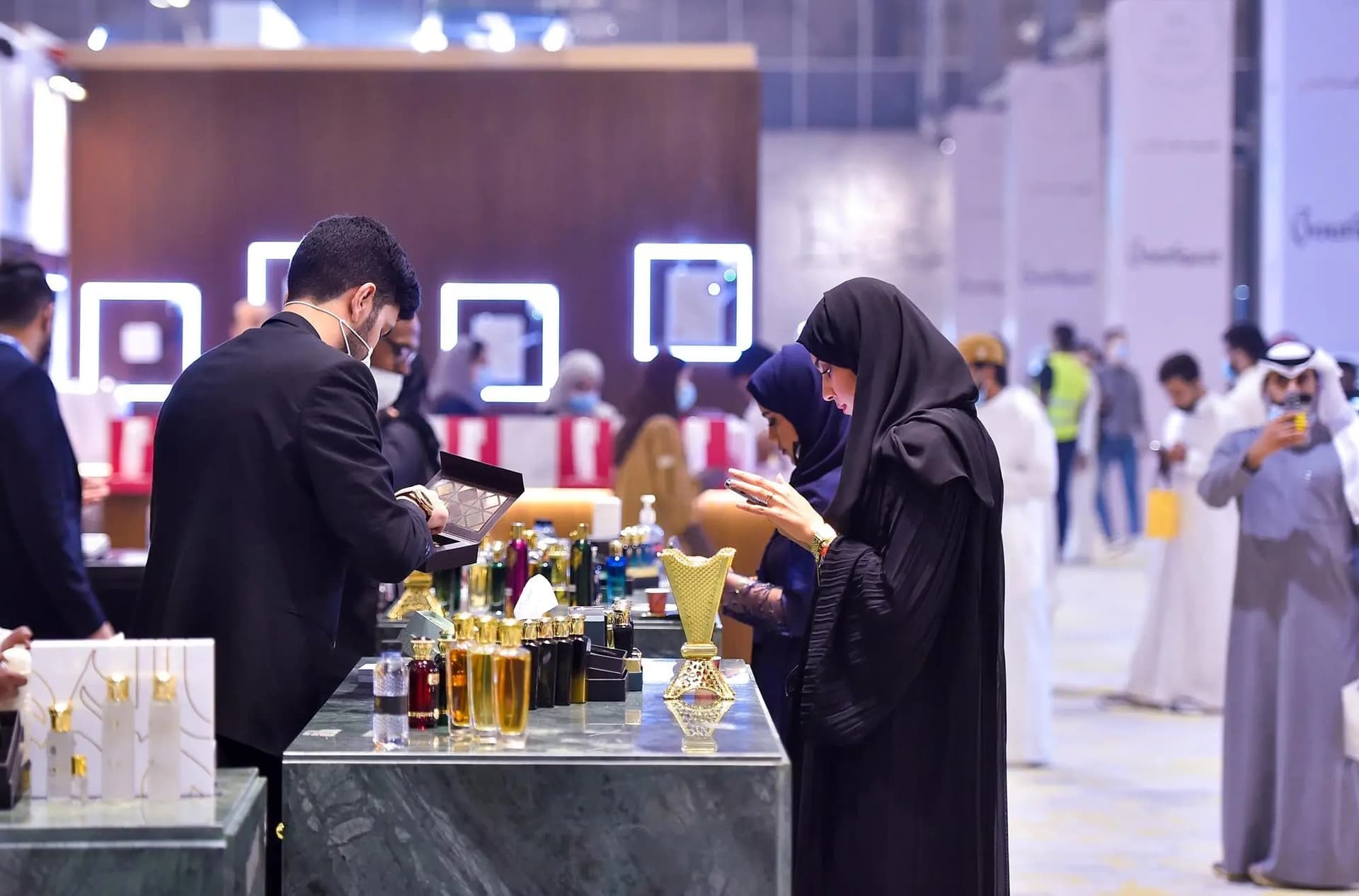 بلغت واردات السعودية من العطور 1.1 مليار ريال خلال 10 أشهر. "واس"