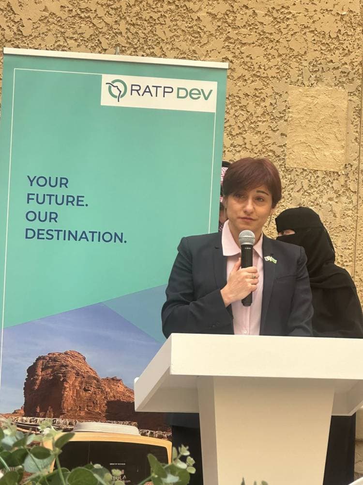 هبة فارس رئيس مجلس الإدارة لشركة RATP Dev الفرنسية