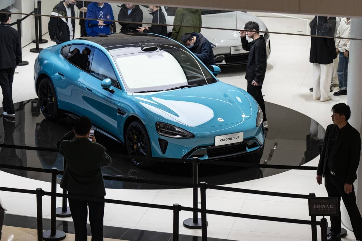 السيارة الكهربائية "شاومي إس يو 7". "بلومبرغ"