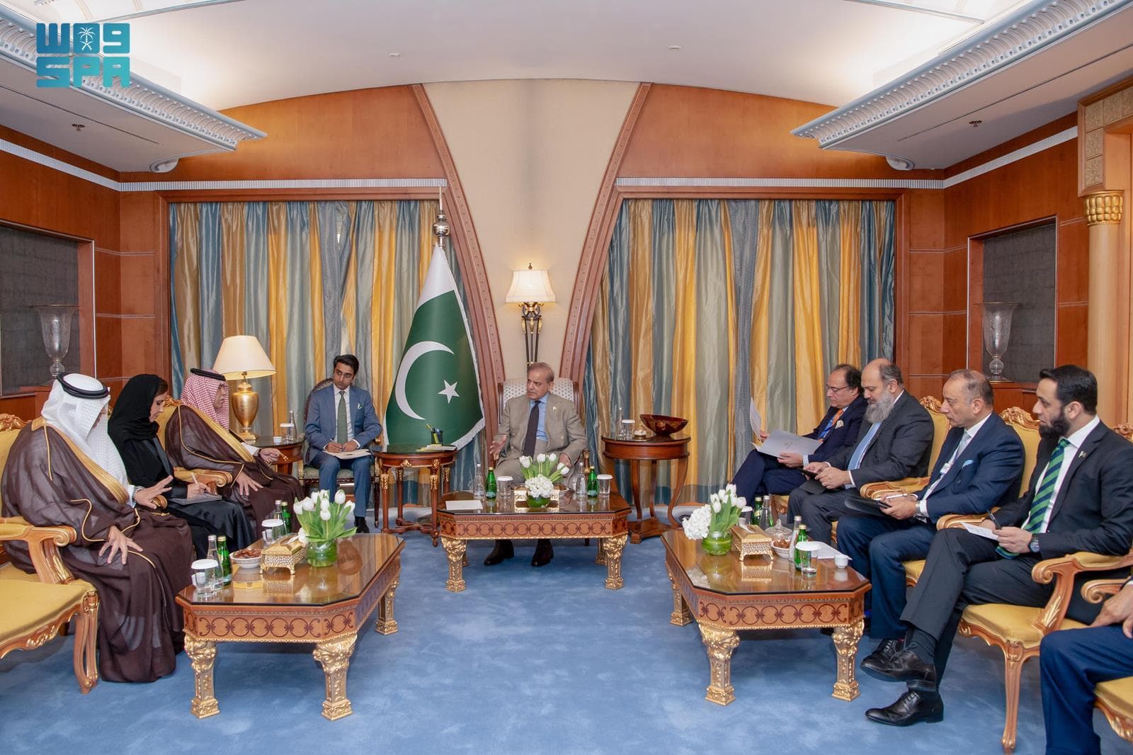 وزير التجارة يبحث فرص توسيع التبادل التجاري مع نظرائه في باكستان ونيجيريا وبنجلادش 