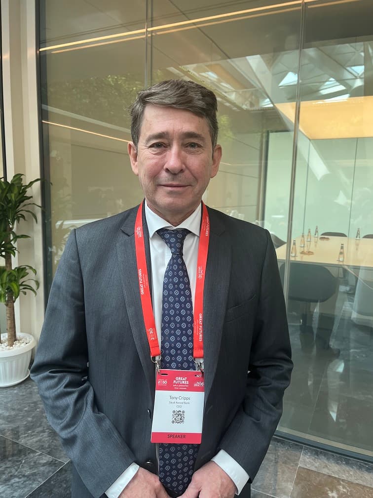 توني كريبس الرئيس التنفيذي للبنك السعودي الأول "ساب".