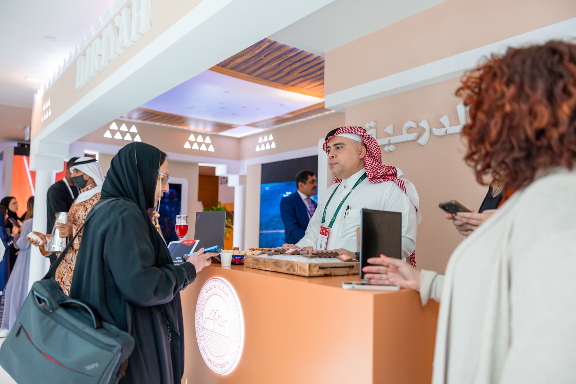 جناح شركة الدرعية في مؤتمر مبادرة "Great Futures".