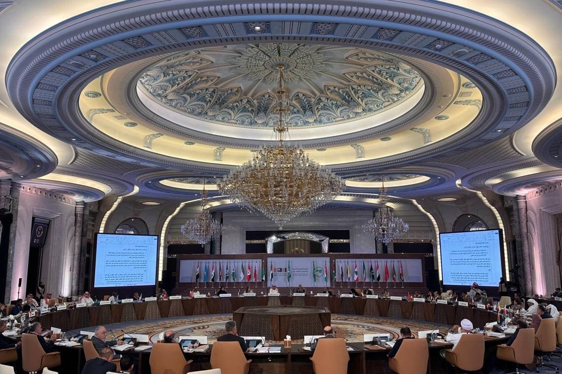 جانب من أعمال اليوم الأول لاجتماع المجلس التنفيذي للمنظمة العربية للتربية والثقافة والعلوم "الألكسو".