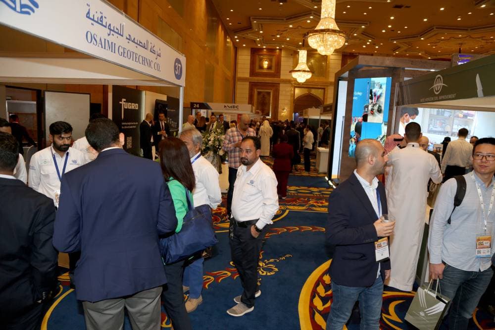جانب من فعاليات المؤتمر الدولي للابتكار الجيوتقني في جدة. تصوير: غازي مهدي - "الاقتصادية"