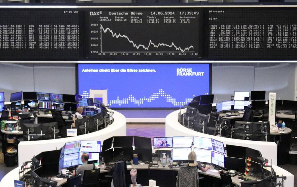 أغلق المؤشر ستوكس 600 الأوروبي منخفضا 1 % اليوم. "رويترز"