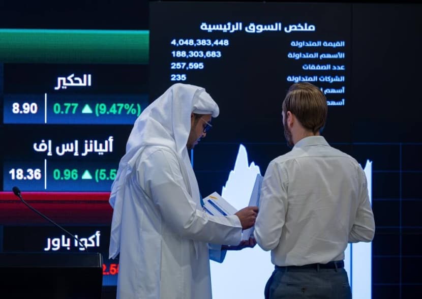 تاسي يرتفع 73 نقطة ونصف قيم التداول تتجه إلى الشركات حديثة الإدراج