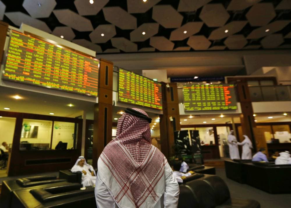 تراجع مؤشر أبوظبي 1.8 % خلال الربع الثاني. "رويترز"