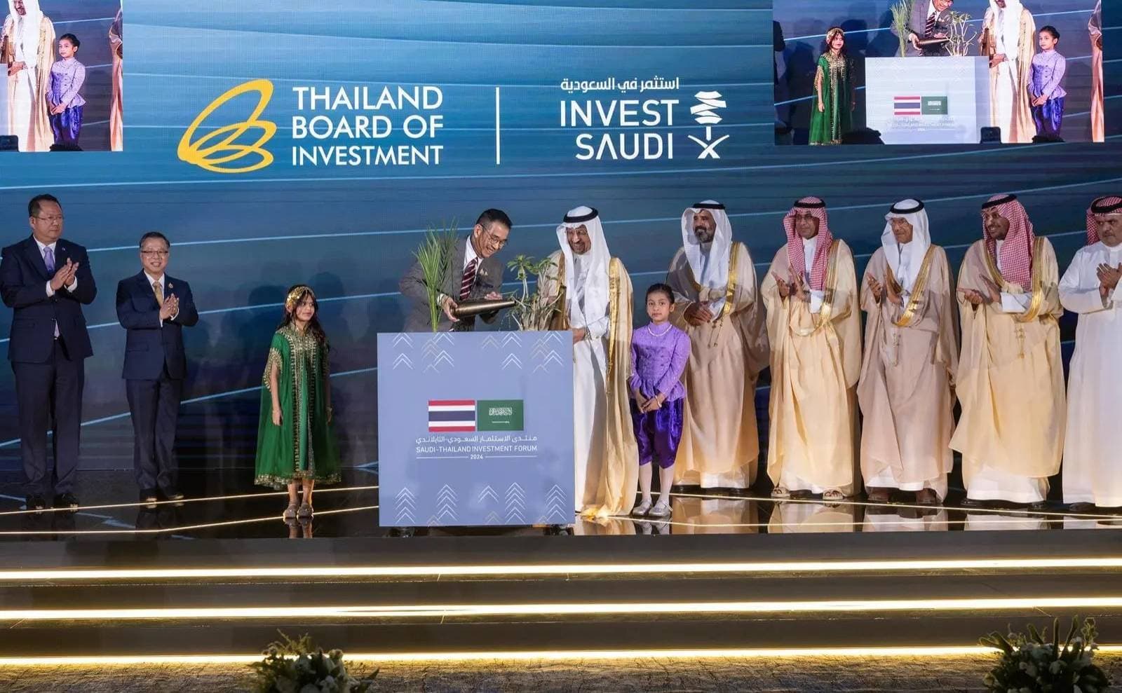 شهد منتدى الاستثمار السعودي - التايلاندي في الرياض اليوم، توقيع 11 اتفاقية ومذكرة تفاهم. المصدر: واس