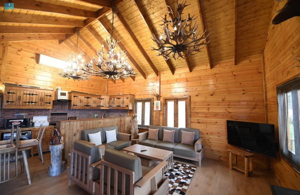 الأكواخ تثري خيارات السياحة في عسير