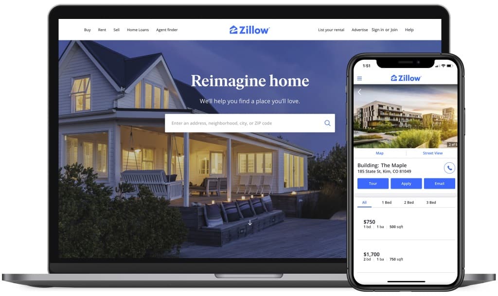 حققت منصة Zillow الأمريكية الشهيرة إيرادات سنوية بلغت نحو ملياري دولار
