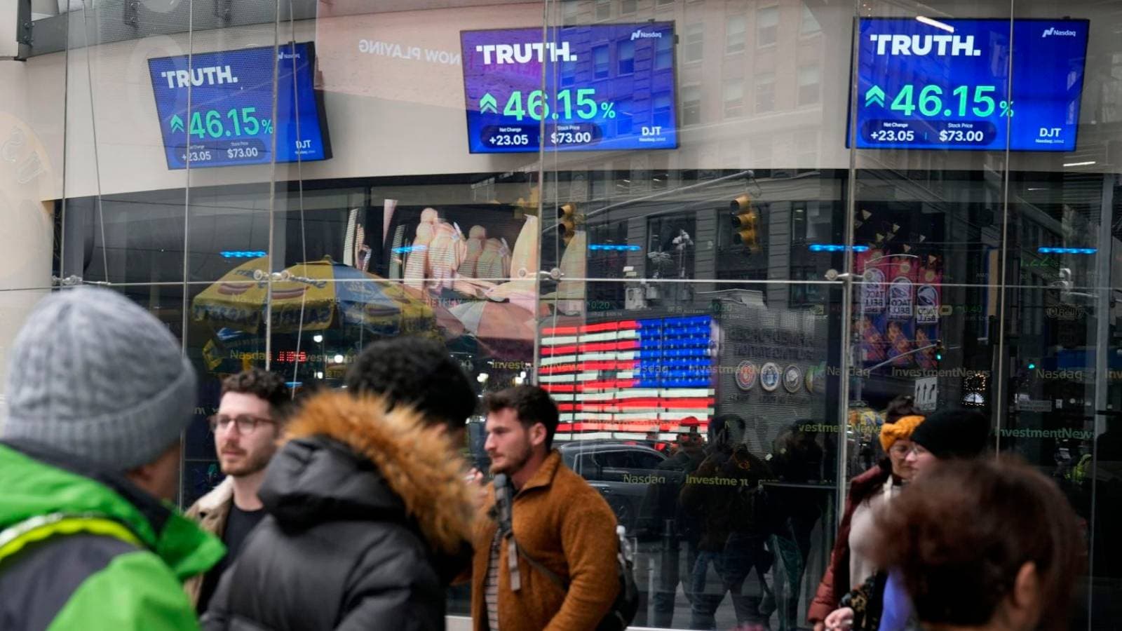 قفز سهم ترمب ميديا 53% الأسبوع الماضي.