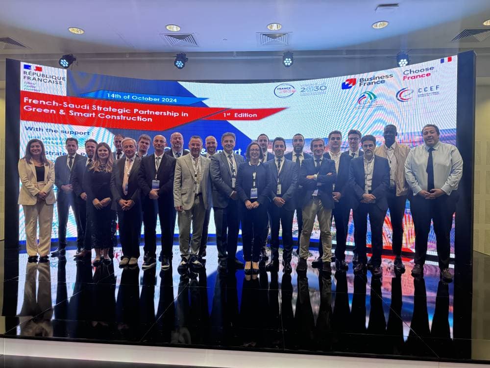 شركات سعودية وفرنسية تناقش عدد من المشاريع الهيكلية في البنية التحتية المستدامة