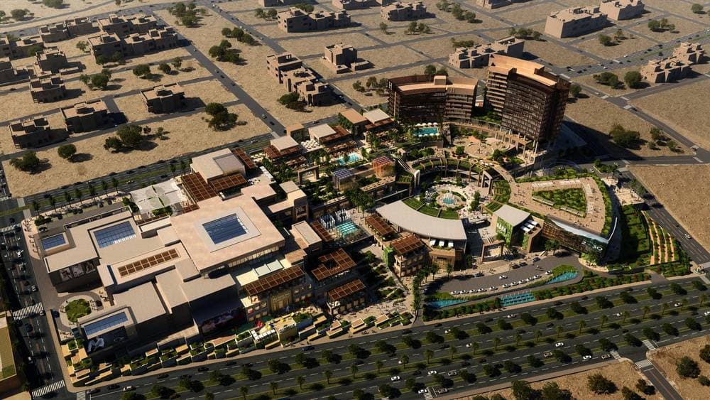 سيوفر المشروع 2000 فرصة عمل لأبناء المنطقة خلال فترة الإنشاء. المصدر: حساب الشركة المالكة للمشروع في منصة x