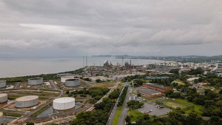 مصفاة النفط ماتاريبي في البرازيل. "بلومبرغ"