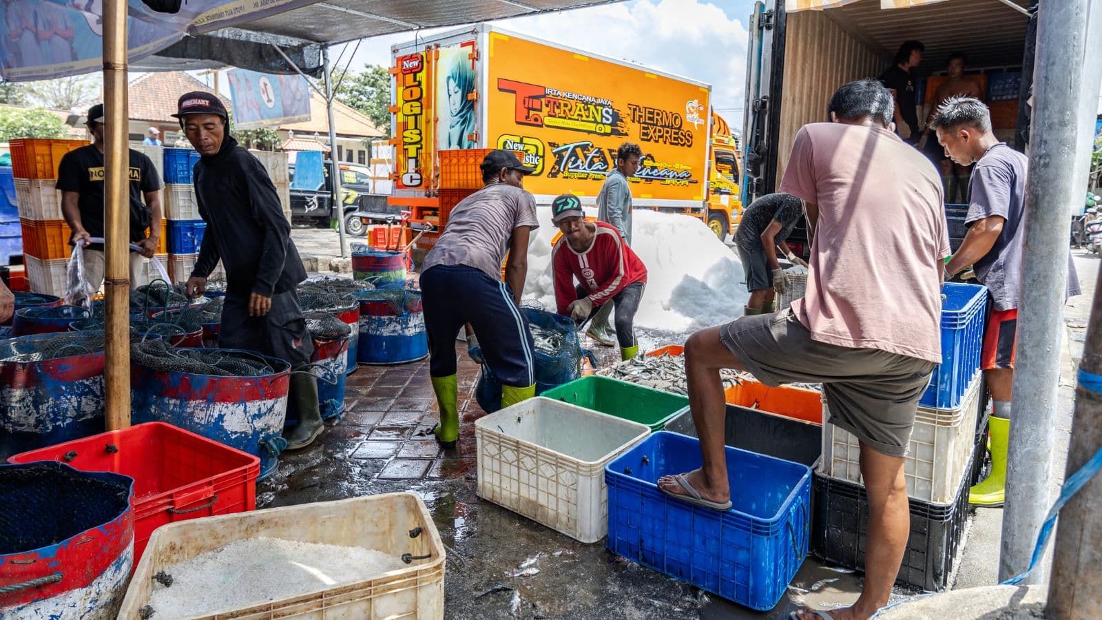 صيد الأسماك في إندونيسيا