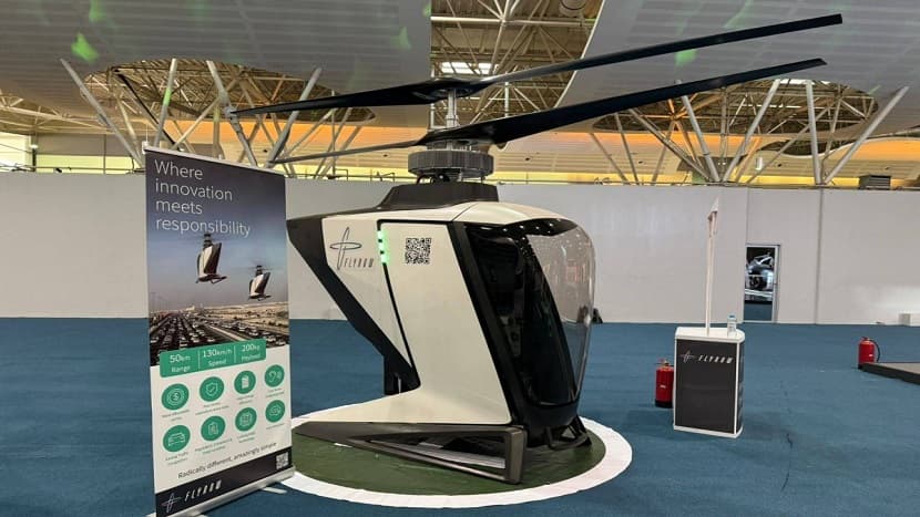  ضجيج المروحيات سيكون أقل من 55 ديسيبل على ارتفاع 150 مترا. 