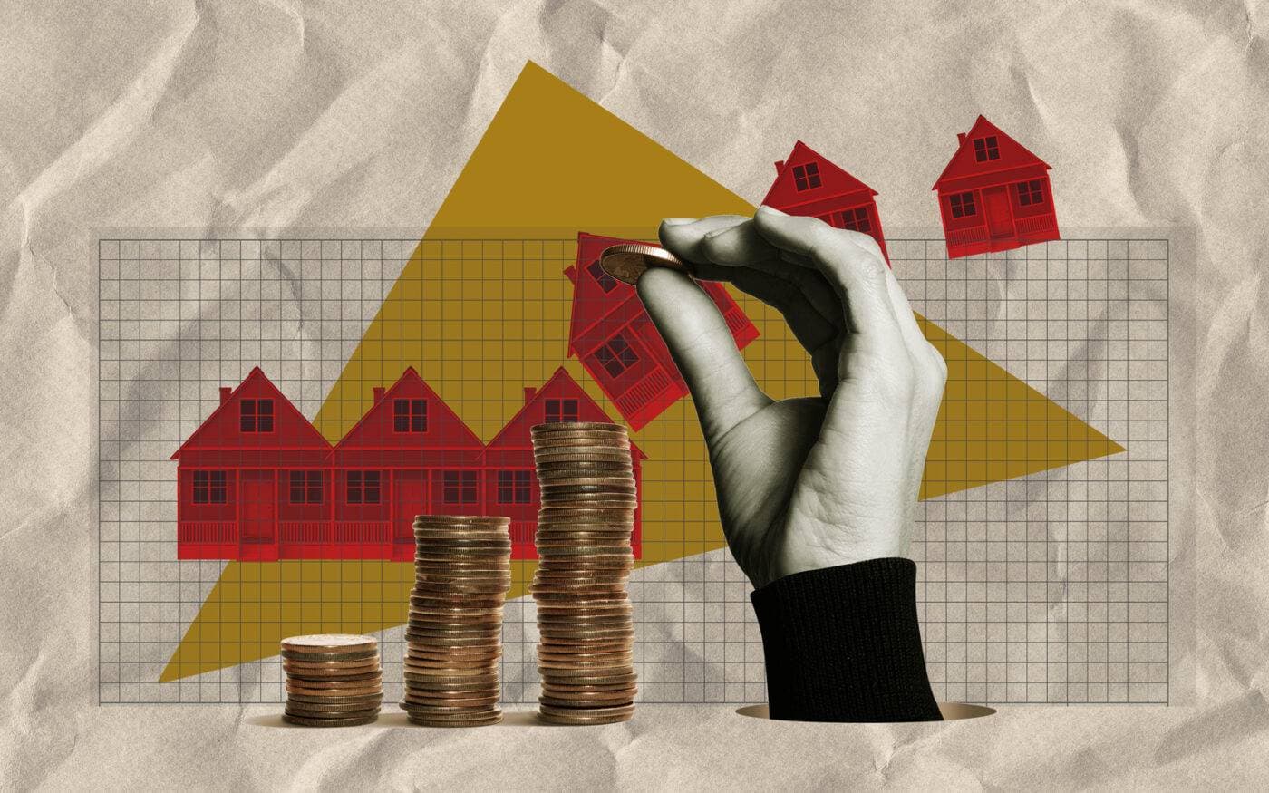 بلغ متوسط ​​سعر الرهن العقاري الثابت لمدة 30 عاما 6.81% الأسبوع الماضي. "جيتي"